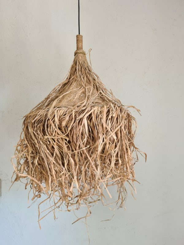 raffia lamps