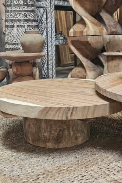 Grote ronde salontafel 80cm, ALLEEN AFHALING