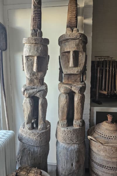 Set Timor statue XL (man&vrouw)