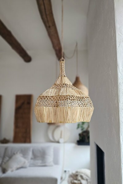 Bloemlamp opengewerkt klein