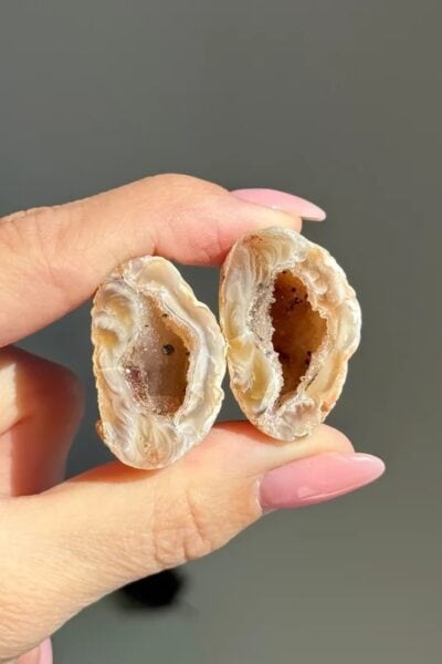 Agaat geode set | M21