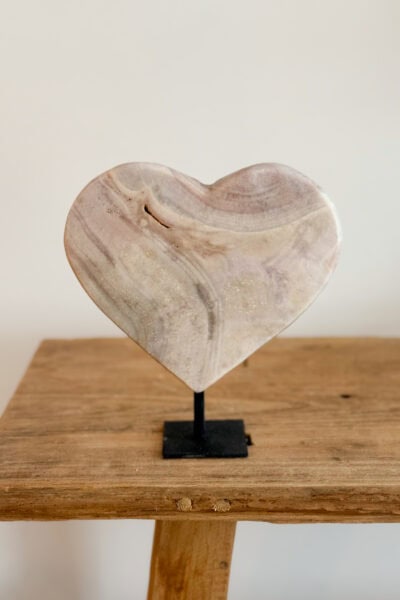 Roze amethist op statief | F13