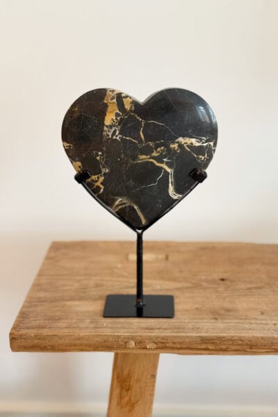 Septarie hart op statief XL