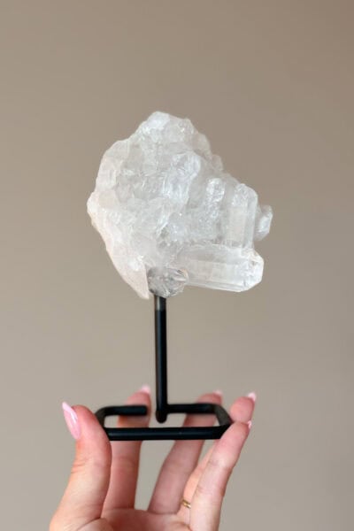 Bergkristal op statief | F10