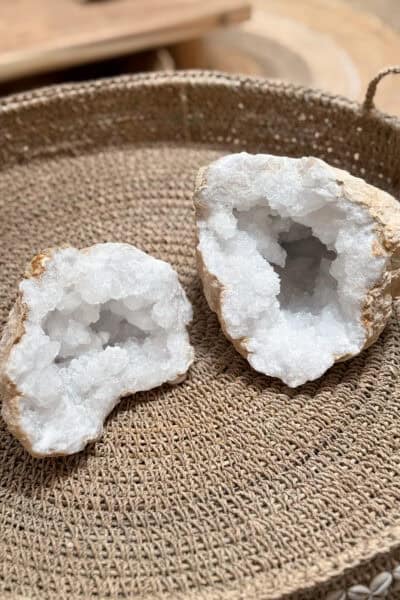 Bergkristal geode N1.