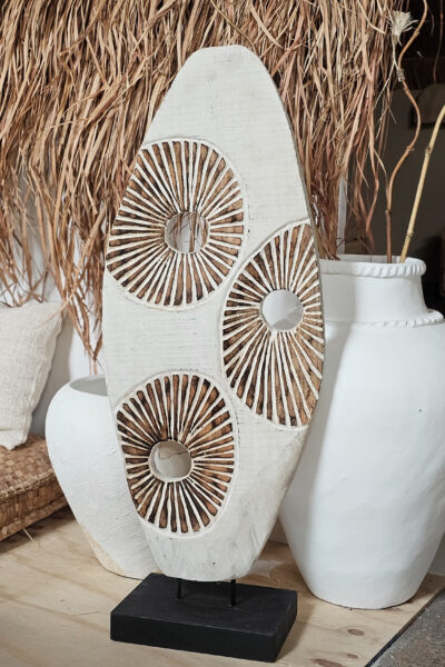 Houten schild Banyu holes