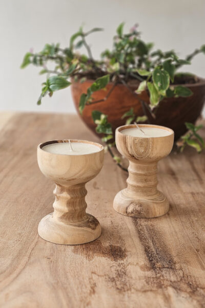 Houten kaars